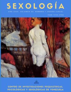 Portada de Revista de Sexología, Volumen XX · Enero – Junio 2025