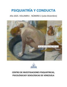 Portada de Revista de Psiquiatría, Volumen I · Enero – Junio 2025